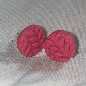 Hypoallergenic polymer clay earrings